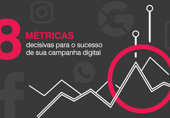 8 métricas decisivas para o sucesso de sua campanha digital